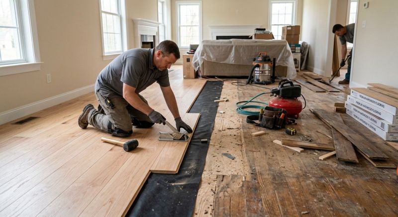 Wood Flooring Replacement in Menifee, CA