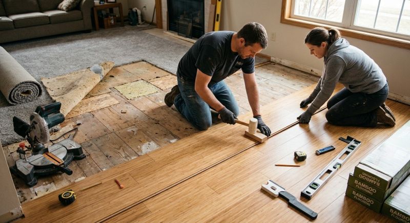 Bamboo Flooring Installation in Temecula, CA