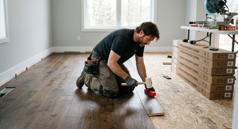 Hardwood Floor Installation in Hemet, CA