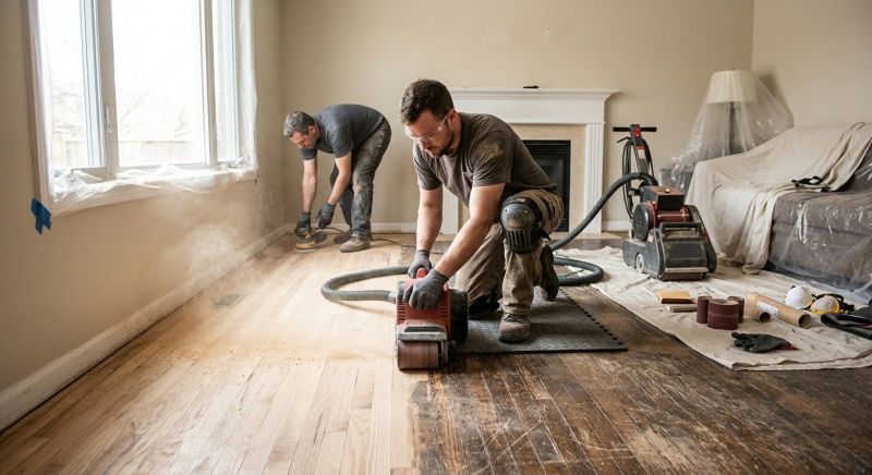 Hardwood Floor Renovation in Temecula, CA