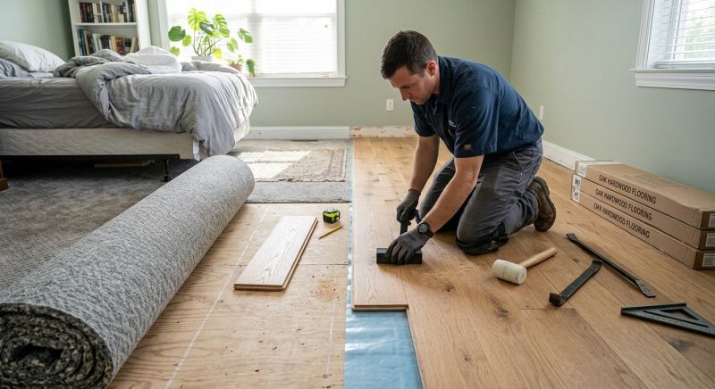 Hardwood Replacement in San Jacinto, CA