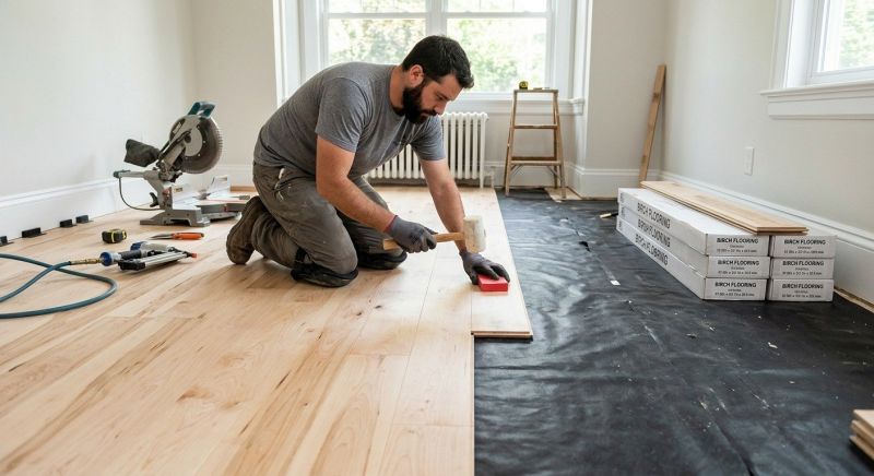 Maple Flooring Installation in Murrieta, CA