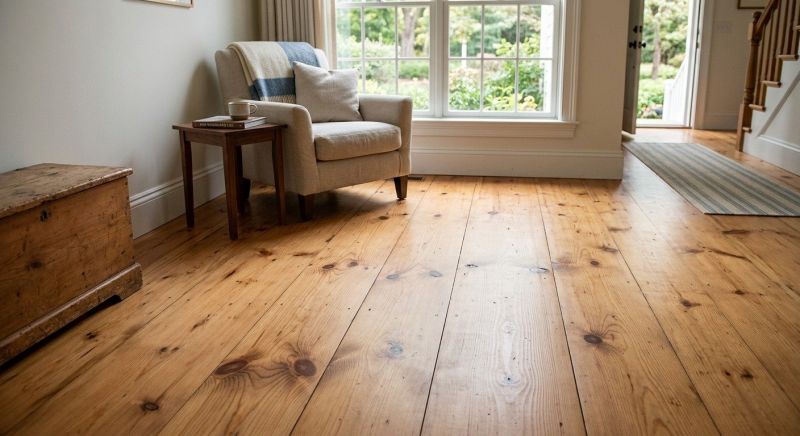 Pine Floor Installation in Temecula, CA