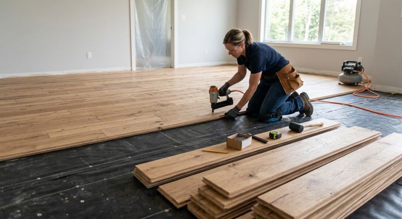 Plank Floor Installation in Temecula, CA