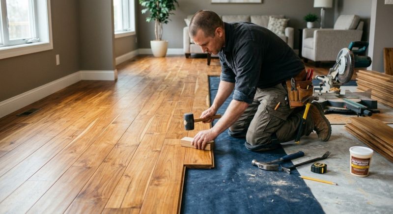 Teak Flooring Installation in Temecula, CA