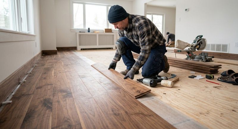 Walnut Flooring Installation in Temecula, CA