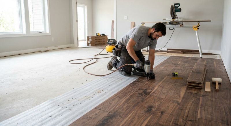 Walnut Flooring Installation in Temecula, CA