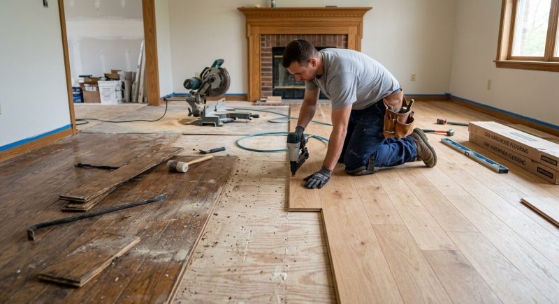 Wood Floor Replacement in Temecula, CA