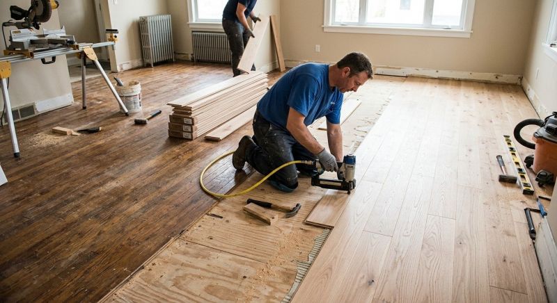 Wood Floor Replacement in Menifee, CA