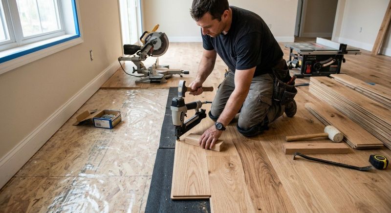 Wood Flooring Installation in Winchester, CA